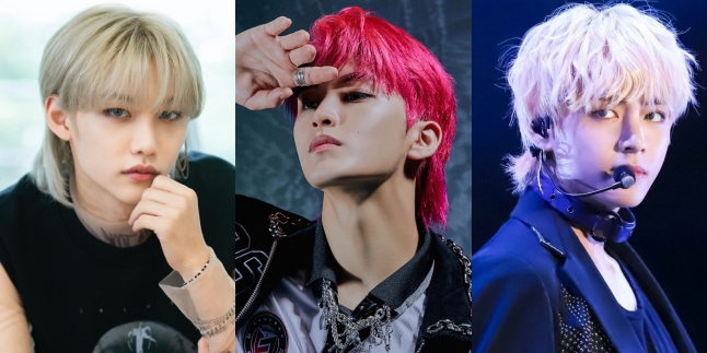 13 Male K-Pop Idols Look Cool with Mullet Hairstyle, Including Felix Stray Kids - V BTS