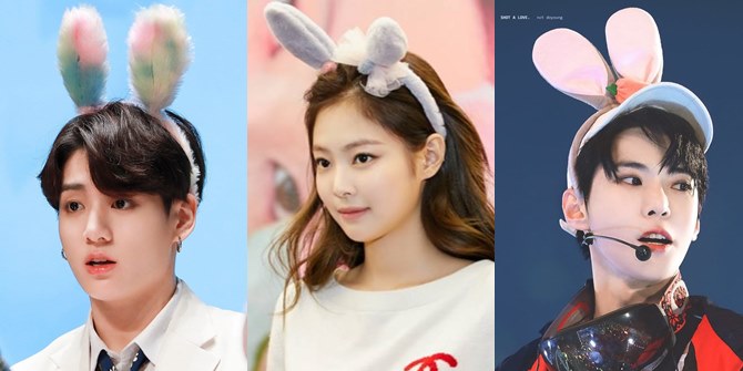 These 14 K-Pop Idols Have Cute and Adorable Bunny-like Charms, Including Jungkook BTS, Jennie BLACKPINK, and Doyoung NCT