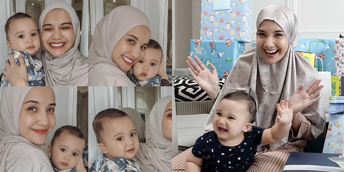 15 Photos of Baby Ukkasya who Resembles Zaskia Sungkar, Having a Similar Smile & Such a Cute Sweet Face!