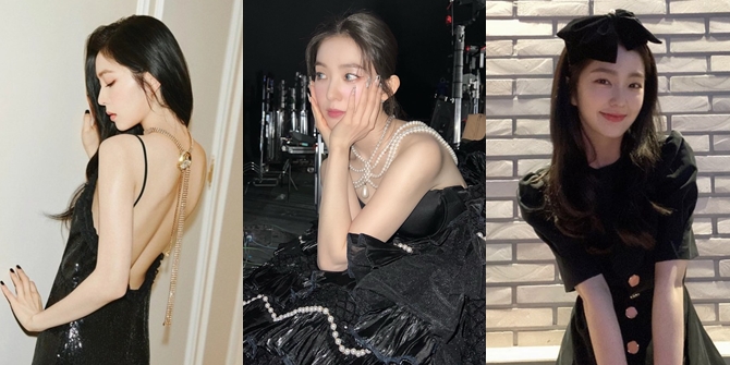 15 Photos of Irene Red Velvet Radiating Goddess Aura in Black Outfits, Her Visuals Make Fans Swoon!