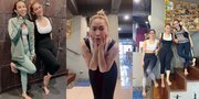 11 Potret Inul Daratista Pakai Korset Saat Yoga, Pamer Pinggang Ramping Bak Gitar Spanyol - Netizen Malah Salfok Sama Tato di Lengan