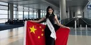 7 Potret Cantik Zhao Zena, Miss Universe Asia 2025 dari China