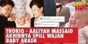 Aaliyah Massaid dan Thoriq Akhirnya Spill Muka Anaknya, Netizen Pada Gemas!