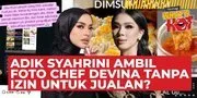 Adik Syahrini Diduga Nyomot Foto Siomay Chef Devina Tanpa Izin Untuk Jualan