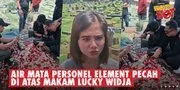 Air Mata Personel ELEMENT Pecah Di Atas Makam - Kenangan Tissa Biani Akan Sosok Alm Lucky Widja
