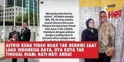 Astrid Kena Hoax Tak Berdiri Saat Lagu Indonesia Raya, Uya Kuya Tak Tinggal Diam: Hati-Hati Anda!