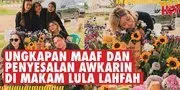 Awkarin Akhirnya Ziarah ke Makam Lula Lahfah, Ungkap Penyesalan: 