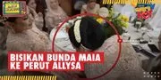 Bunda Maia Bisikkan Doa ke Perut Allysa Daguise - Al Ghazali Takkan Tinggalkan Ibukota
