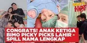 Congrats! Bimo Picky Picks dan Irene Agustine Rayakan Kelahiran Anak Ketiga