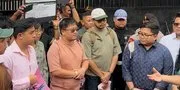 Disambangi Jerome Polin Dkk, Anggota DPR Kawendra Lukistian: Suara Rakyat Tidak Akan Hilang!