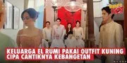 El Rumi & Keluarga Kompak Pakai Outfit Warna Kuning, Syifa Hadju Bikin Pangling Di Acara Lamaran