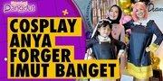 Fitri Carlina Cosplay Karakter Anime Anya Forger, Imut Banget!