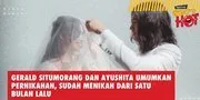 Gerald Situmorang dan Ayushita Umumkan Pernikahan, Sudah Menikah Dari Satu Bulan Lalu