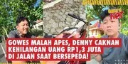 Gowes Malah Apes, Denny Caknan Kehilangan Uang Rp1,3 juta di Jalan