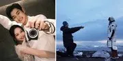 Jin Sha Umumkan Dilamar Sun Chengxiao di Islandia, Kisah Cinta Beda 19 Tahun Ini Bikin Haru