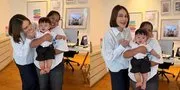 Luna Maya Bahagia Bertemu Dengan Anak Erica Carlina, Cium Tangan Mungil Baby Andrew