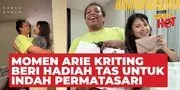 Momen Arie Kriting Beri Hadiah Tas Untuk Indah Permatasari, Bukti Nyata Cinta ke Istri