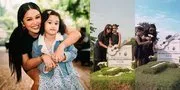 7 Potret Gewa dan Mutia Ayu Ziarah ke Makam Glenn Fredly, Tulis Pesan Manis
