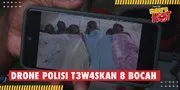 Salah Sasaran, Ditujukan ke Pimpinan Geng, Drone Polisi Justru T3w4skan 8 Bocah
