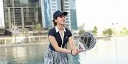 Sibukkan Diri dengan Main Padel, Tasya Farasya Jaga Hati