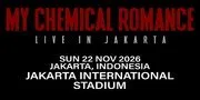 Tiket My Chemical Romance Dijual Hari Ini Mulai Pukul 15.00, Segini Harga dan Tempat Belinya