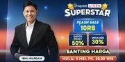 Waktunya Upgrade Gadget, Shopee Live Superstar 5.5 Mega Elektronik Sale bersama Ibnu Wardani Tawarkan Harga Miring Abis