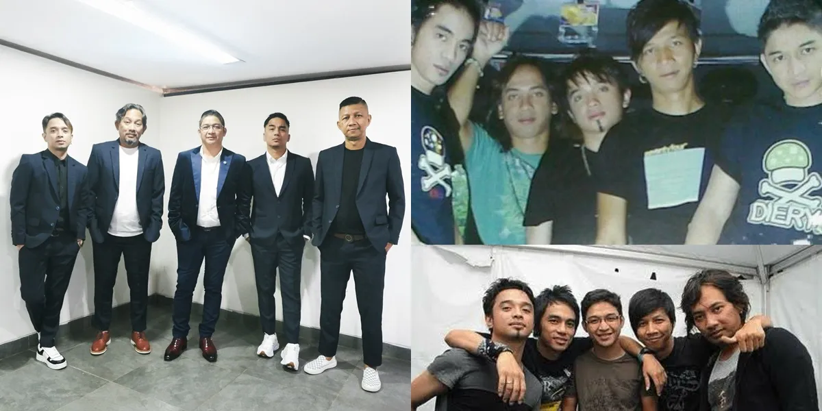 29 Years of Ungu Band, Here's a Look at Their Members Then vs Now from Pasha to Enda