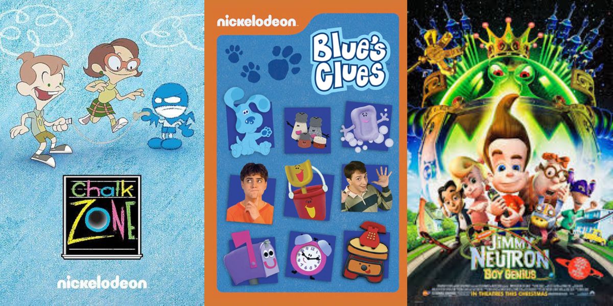 4 Classic Nickelodeon Animated Series That Children of the 2000s Looked Forward To, from 'CHALKZONE' to 'BLUE'S CLUES'