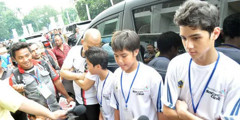 Dul Dukung Beckham Saat Lawan Indonesia Selection