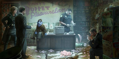 'THE HAPPYTIME MURDERS', Film Boneka Bertema Kriminal 