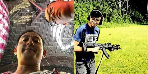7 Foto Ganteng Adiro, Putra Kebanggaan Dipo Latief yang Sedang Wajib Militer di Singapura