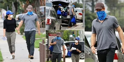 7 Foto Pangeran Harry & Meghan Markle Saat Jadi Relawan - Bagikan Makanan di Tengah Pandemi Corona