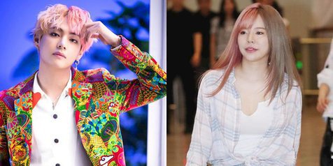 7 K Pop Idol Ini Tampil Ikonik Dengan Warna Rambut  Berbeda 