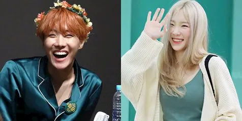 7 K-Pop Idol yang Mirip Karakter Animasi Disney, J-Hope BTS - Taeyeon SNSD