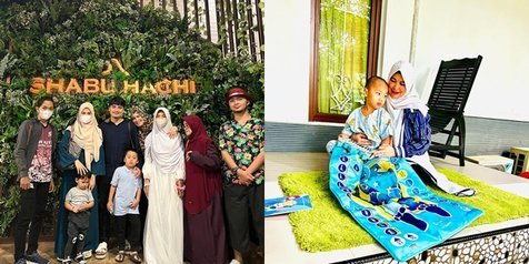 7 Potret Hangat Yusuf Anak Larissa Chou Bertemu dengan Umi Yuni Ibunda Alvin Faiz, Sebut Sebagai Cucu Tersayang - Didoakan Sering Bertemu