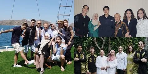 8 Momen Kebersamaan Ibunda Maia Estianty Bareng Al, El, Dul, Jadi Nenek Idaman - Kesayangan Cucu