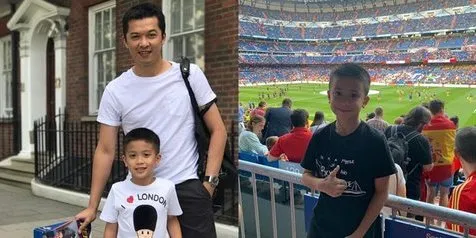 8 Potret Putra Bungsu Taufik Hidayat Yang Gemar Olahraga Persis Seperti Ayahnya Kapanlagi Com
