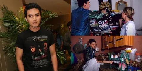 8 Potret Rumah Masa Kecil Aldi Taher, Tumpukan Baju Hanya Dilipat Tidak Simpan ke Lemari - Punya Koleksi Seperti Ibu-Ibu Lain