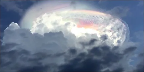 Ada Awan Aneh Hebohkan Warga Kosta Rika! Ini Videonya