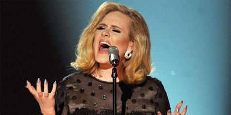 Adele Ketakutan Setengah Mati Menjelang Tampil di Oscar
