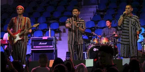 Aksi RAN di Border Stage Red-White Festival 2019 Sukses Bikin Milenial Batam Baper