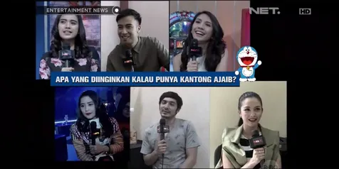 Apa Yang Diinginkan Para Seleb Jika Punya Kantong Ajaib Doraemon?