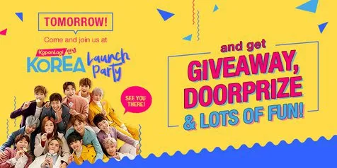 Banjir Merchandise K-Pop Official & Hadiah Jutaan Rupiah di Launching KapanLagi Korea