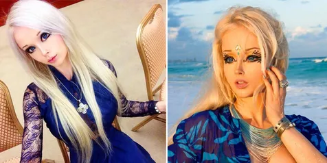 Barbie Hidup Valeria Lukyanova Tanpa Make Up, Yakin Masih Cantik?