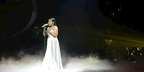 Bawakan Lagu Whitney Houston, Maria Idol Buat Maia Naik Meja!