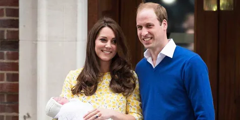 Bayi Cantik Kate Middleton Ternyata Mirip Pangeran William