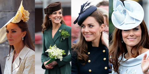 Kate Middleton Berbagai Topi  Kate Middleton Mana Yang  