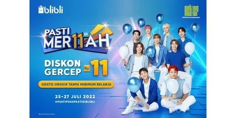 Blibli Rayakan HUT ke-11: dari Hadirkan NCT 127 Hingga Promo Pasti Mer11ah
