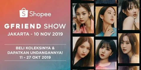 Boyong GFRIEND ke Indonesia, Shopee Kembali Bawa Kejutan Spesial untuk Para Fans!