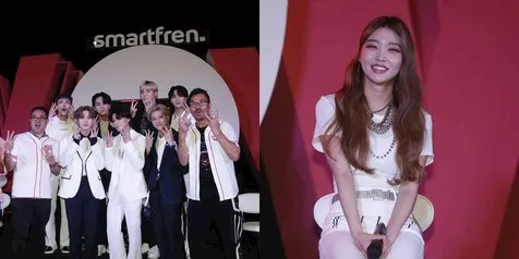 Chung Ha dan ATEEZ Buka Smartfren Wow Concert, Seisi Istora Senayan Bergemuruh!